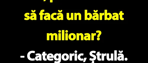 BANC | Bulă, poate o femeie să facă un bărbat milionar?