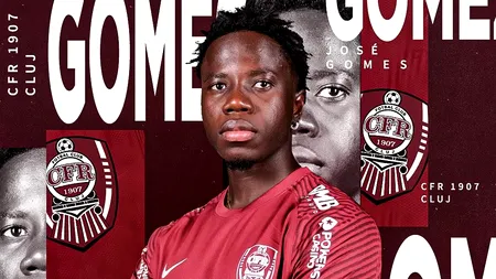 CFR Cluj a transferat o echipă întreagă! Jose Gomes e a 11-a achiziție a verii pentru echipa campioană. Lista completă a jucătorilor aduși la formația din Gruia