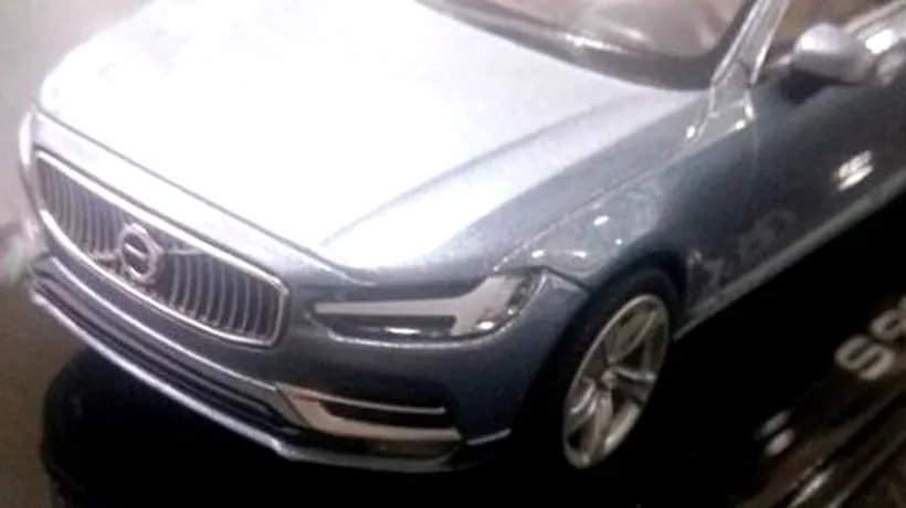 Noul Volvo S90 a apărut în presa chineză sub forma unei machete