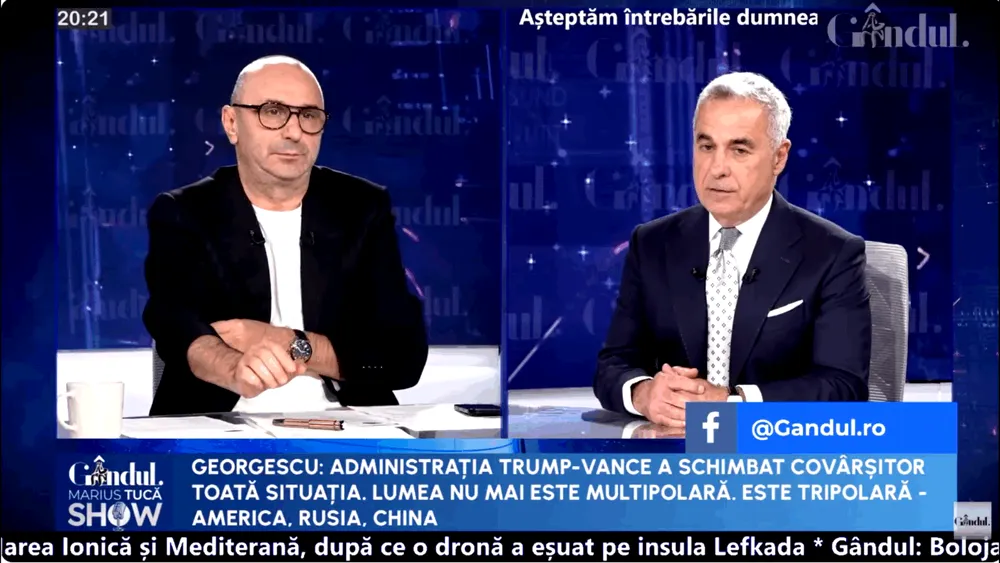 Călin Georgescu: „În urma Summitului Trump-Xi deja sunt stabiliți termenii păcii, iar aceștia vor fi puși foarte curând în aplicare în Ucraina”