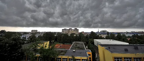 COD PORTOCALIU de furtună în București și Ilfov