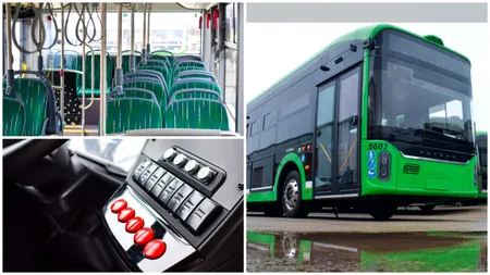Cum arată noile troleibuze din China, care vor circula de luni în București. Ce linii își modifică traseul