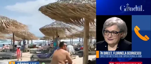 GÂNDUL LIVE. Florinela Georgescu, director meteorologie operațională ANM: Vom avea caniculă în următoarele zile / Nu putem exclude temperaturi de peste 40 de grade vara aceasta | VIDEO