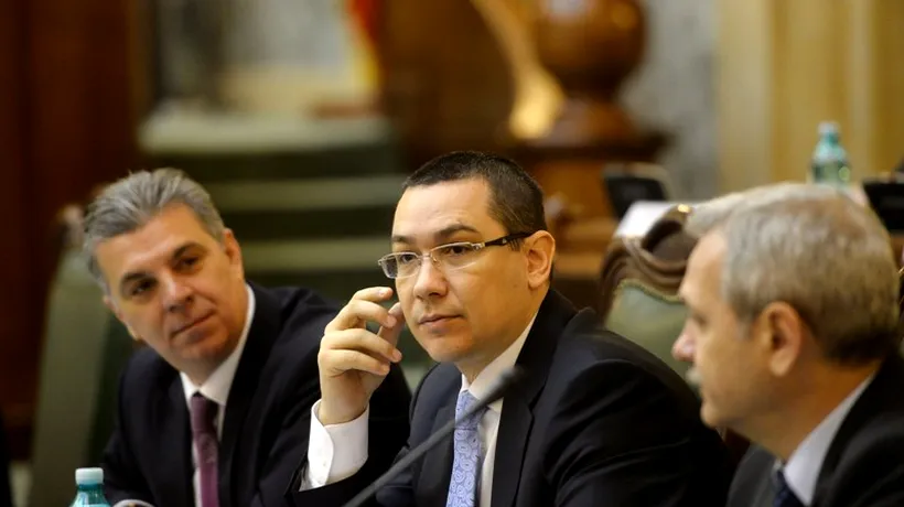 Ponta: Proiectul de revizuire a Constituției poate trece mai întâi la Senat; la Cameră în toamnă