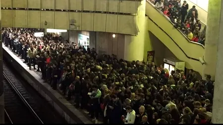 Ce soluții a găsit Metrorex pentru haosul de la metrou