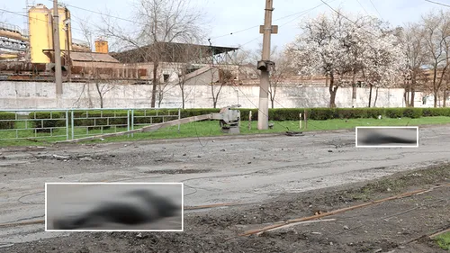 FOTO | Cadavrele a peste 20 de civili, întinse pe o stradă principală din Mariupol. Premierul Ucrainei: Mariupol este „cea mai mare catastrofă umanitară” a secolului