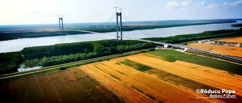 VIDEO | Cum arată cea mai spectaculoasă construcție din România, cu o zi înainte de deschidere. Podul de la Brăila, construit de Webuild, este gata