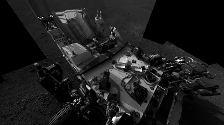 Fotografie de mare rezoluție cu robotul Curiosity, publicată de NASA
