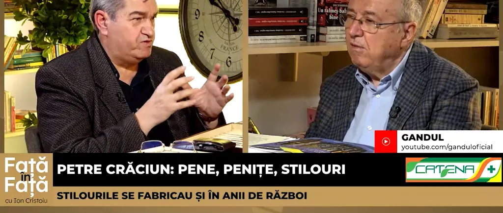 VIDEO | Petre Crăciun: Sibiu a fost un fel de capitală a stilourilor din România / Stilourile se fabricau și în vreme de război