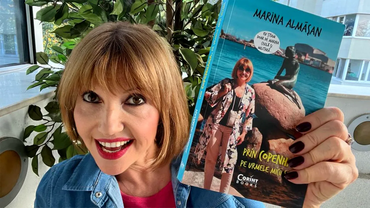 Lansare de carte | Marina Almășan, al 16-lea volum și al 10-lea jurnal de călătorie: “Prin Copenhaga, călăuziți de Mica Sirenă”