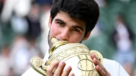 Carlos Alcaraz a triumfat la Wimbledon 2023! Primele declarații după ce l-a învins pe Novak Djokovic! „Fac parte din istorie! E incredibil”