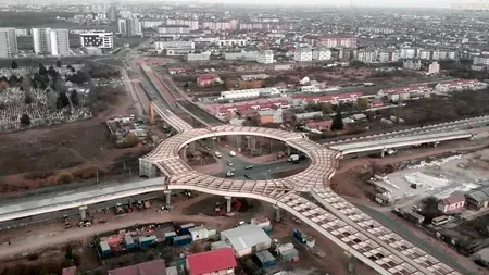 GALERIE FOTO | Cum arată lucrările la Pasajul Domnești, cea mai așteptată construcție de pe Centura Capitalei