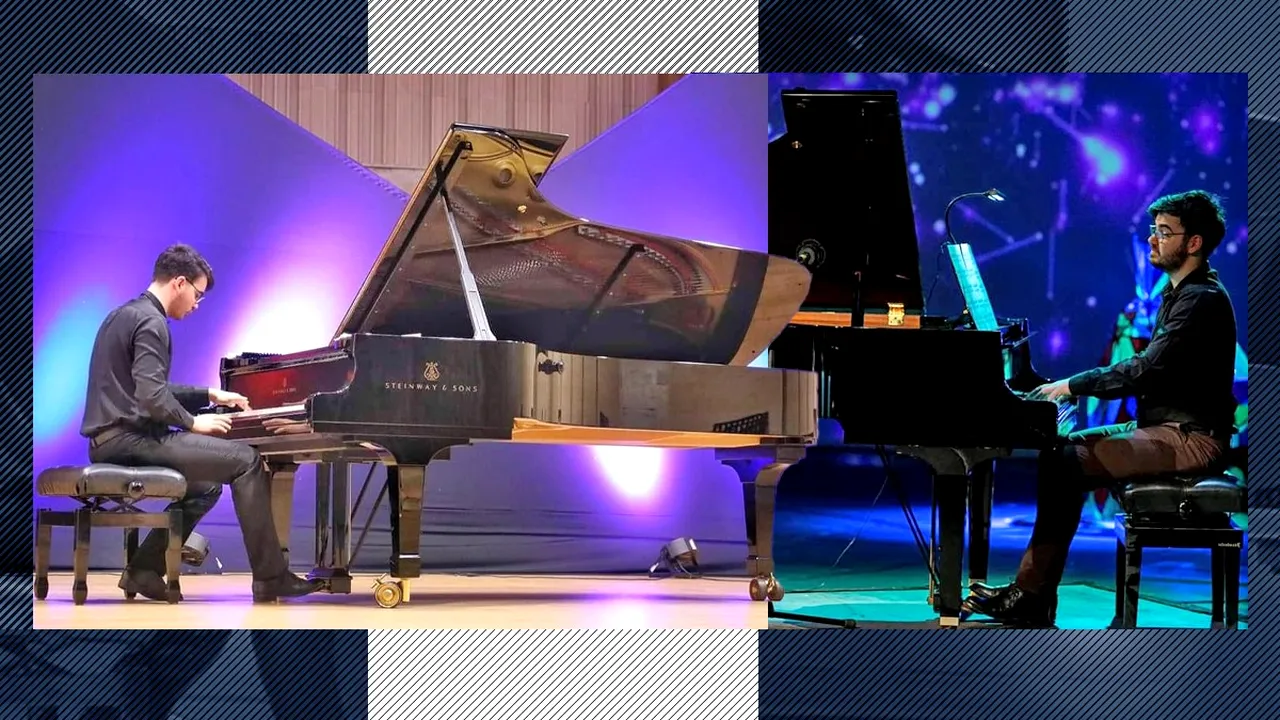Cine este tânărul PIANIST român, admis la Academia Regală de Muzică din Danemarca. POVESTEA muzicii, născută dintr-o întâmplare neprevăzută