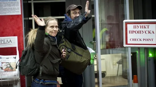 Un prim activist Greenpeace arestat în Rusia a părăsit Sankt-Petersburg