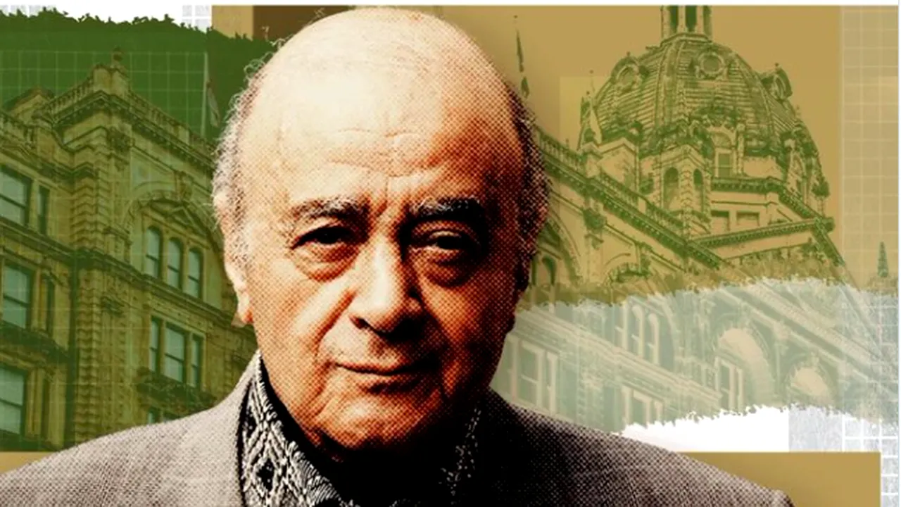 Mohamed Al Fayed, fost proprietar al Harrods, acuzat că a VIOLAT cinci femei şi că a abuzat sexual cel puţin alte 15