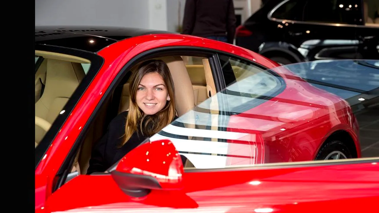 Ce mașină a primit Ion Țiriac de la Simona Halep pentru colecția lui. Miliardarul nu se aștepta la așa ceva. FOTO
