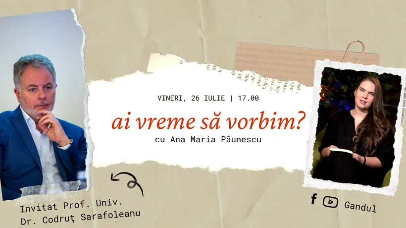 Un ceas de poezie cu Prof. Univ. Dr. Codruţ Sarafoleanu