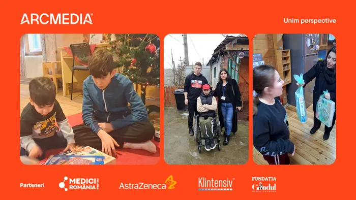 ARCMEDIA aduce bucuria Crăciunului mai aproape de copiii care au cea mai mare nevoie