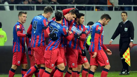 Când va disputa Steaua restanțele cu Concordia și Universitatea Cluj