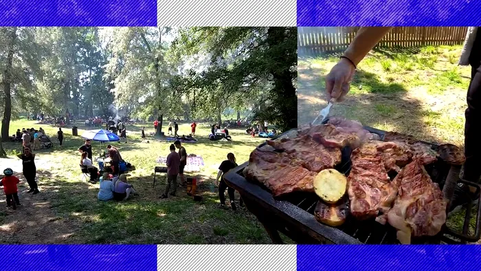 Micii, cârnații și ceafa sfârâie pe grătare, la Cernica, de 1 Mai! Sute de români sărbătoresc Ziua Muncii în natură