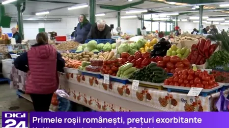 Prețul URIAȘ cu care se vinde un kilogram de roșii românești. Îți faci provizii mari de carne cu banii aceștia