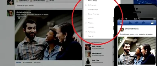 FACEBOOK - LANSARE NEWS FEED 7 MARTIE. Cum arată noile FLUXURI DE ȘTIRI FACEBOOK. Cum poți avea și tu noul News Feed de la Facebook. VIDEO