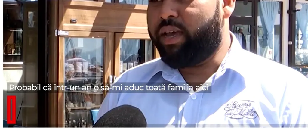 Cât CÂȘTIGĂ pe litoralul românesc un ospătar din Sri Lanka. „Toţi oamenii sunt buni cu mine”