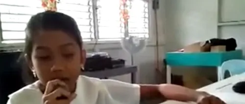 VIDEO: Clipul care a emoționat planeta: o fetiță oarbă din Filipine cântă o melodie a lui Miley Cyrus