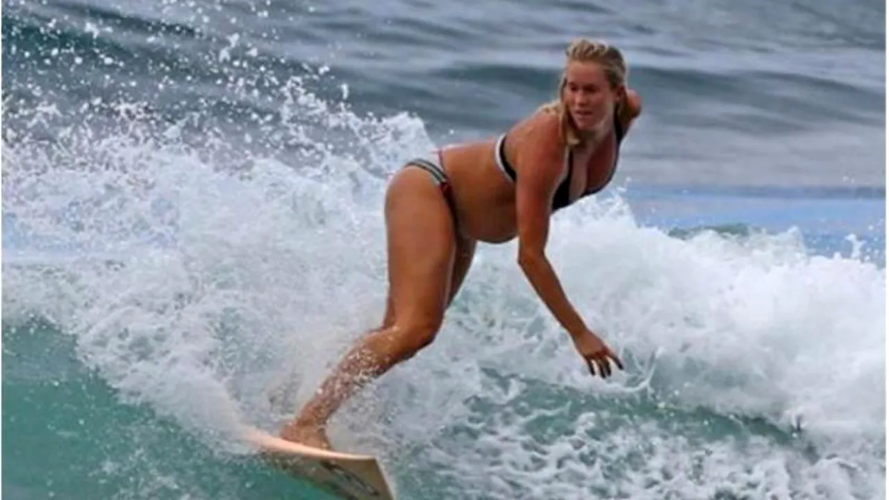 Însărcinată în luna a șasea și fără un braț, o femeie practică un sport la care unii nici nu îndrăznesc să viseze