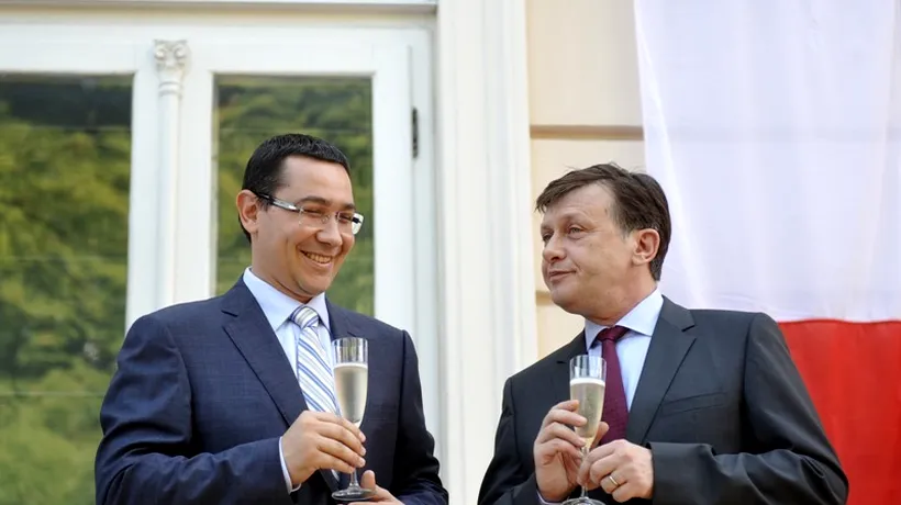Antonescu, despre acceptarea de Ponta a propunerii pentru Economie: Ce bine ne înțelegem noi doi!