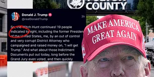 „Indicat” în loc de „inculpat”. DONALD TRUMP se apără pe Truth Social cu greșeli de scriere