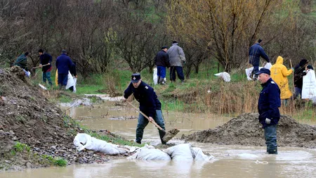 Avertizare de Cod portocaliu de inundații valabil pentru două județe