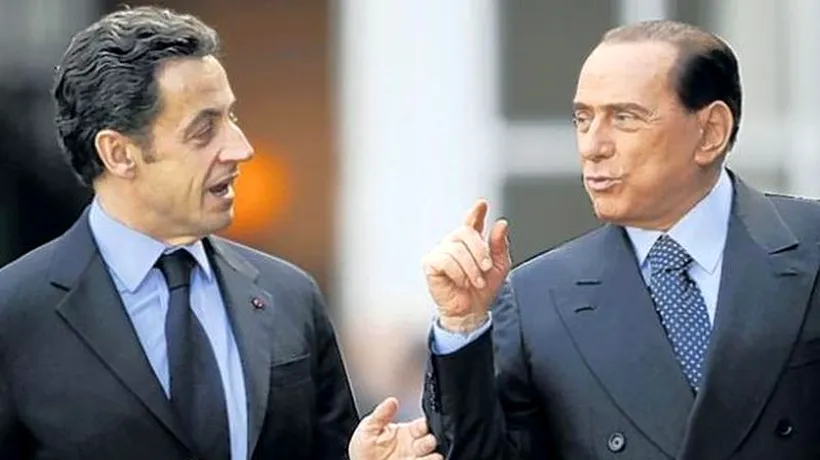 Silvio Berlusconi: Aroganța lui Sarkozy depășește inteligența sa