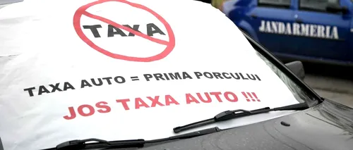 Nemulțumiri după suspendarea restituirii taxei auto, la Arad, unde mai sunt pe rol 9.500 de procese