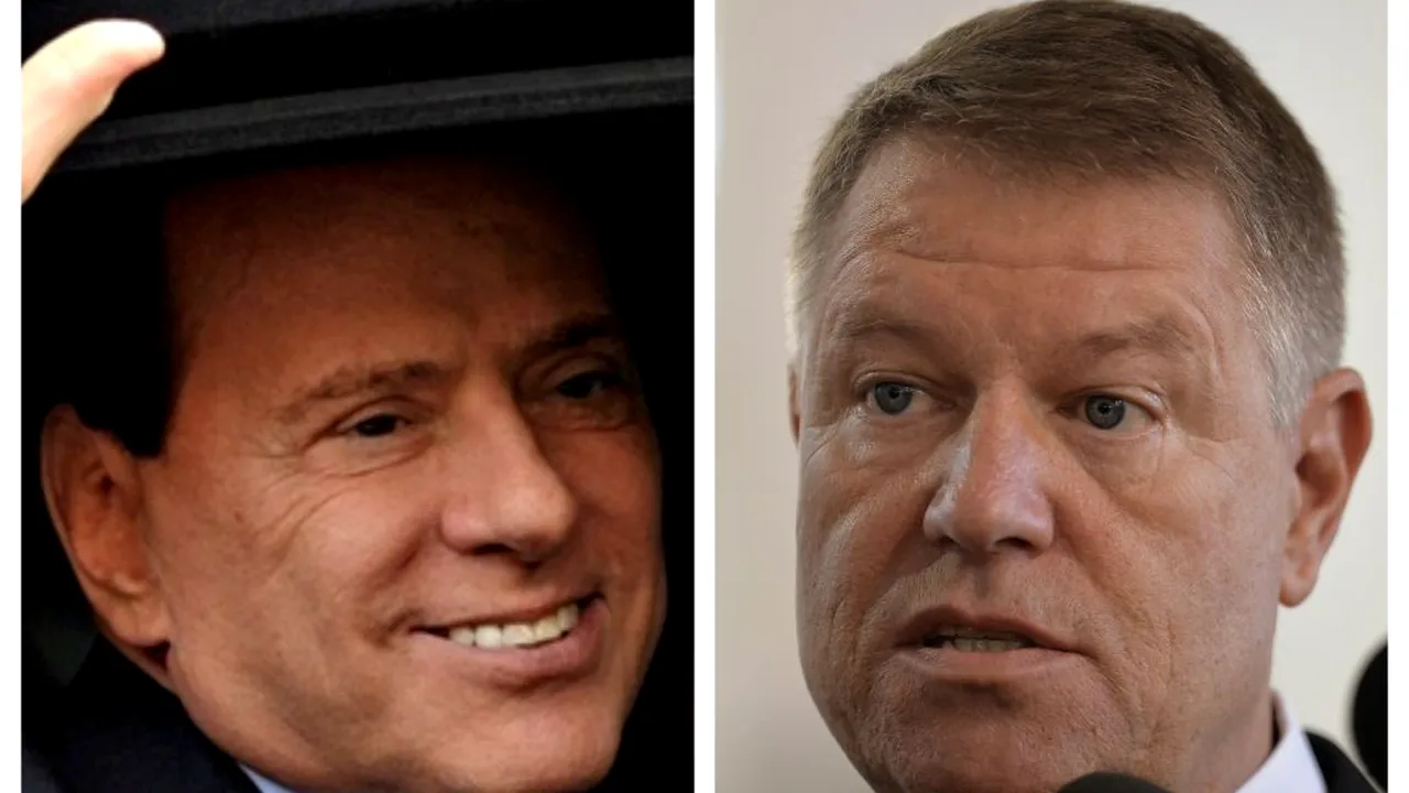 Iohannis, nevoit să-i retragă decorația lui Berlusconi, personalitate condamnată penal? / Avertismentul lui Zegrean