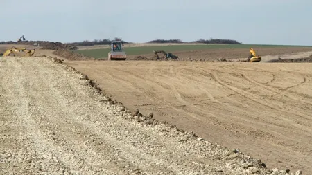 FOTO. Autostrada spre Ungaria. Cum arată lucrările pe tronsonul de autostradă Timișoara-Lugoj, lotul 2
