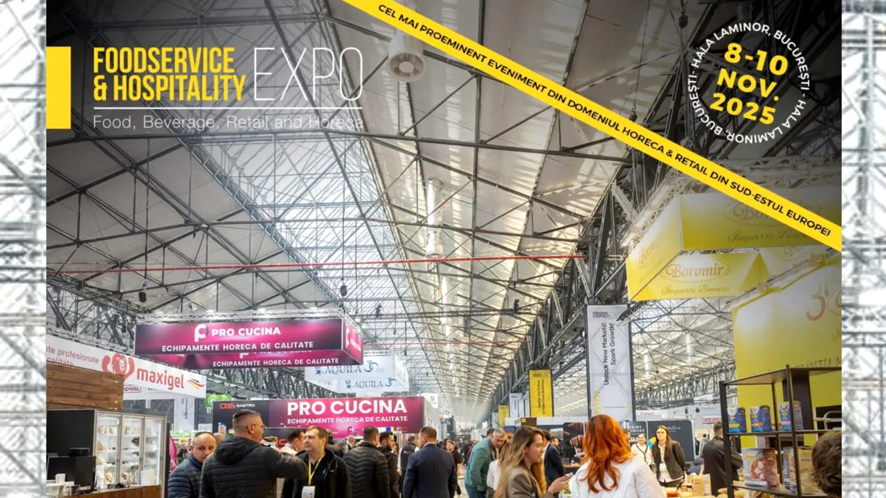 COMUNICAT | Trei zile de spectacol culinar și inovație la FoodService & Hospitality Expo 2025
