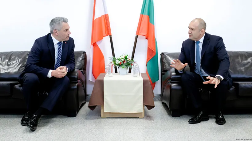 Cancelarul Austriei, vizită în Bulgaria. Ce promisiune face Karl Nehammer, după ce a închis ușa Schengen