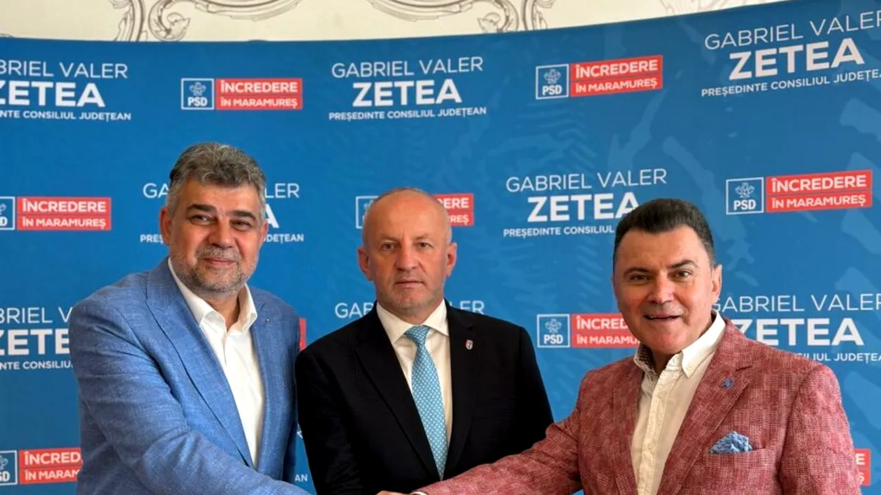Marcel Ciolacu salută ÎNTOARCEREA lui Mircea Dolha în echipa PSD Maramureș și susținerea lui Doru Ioan Dăncuș, pentru Primăria Baia Mare