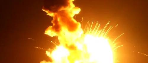 O rachetă a NASA care transporta provizii pentru Stația Spațială Internațională a explodat după lansare