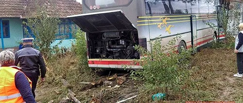 Un autobuz plin cu pelerini nu a mai ajuns la moaștele Sf. Parascheva, după un accident grav în Vaslui