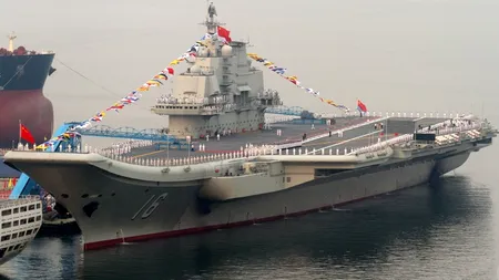 Doi chinezi au fost încarcerați, după ce ar fi vândut fotografii cu primul portavion al Chinei unor spioni