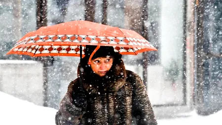 AVERTIZARE METEO. Frig, ploi și ninsori, de duminică până miercuri dimineață. ANM anunță cum va fi VREMEA în următoarele 10 zile