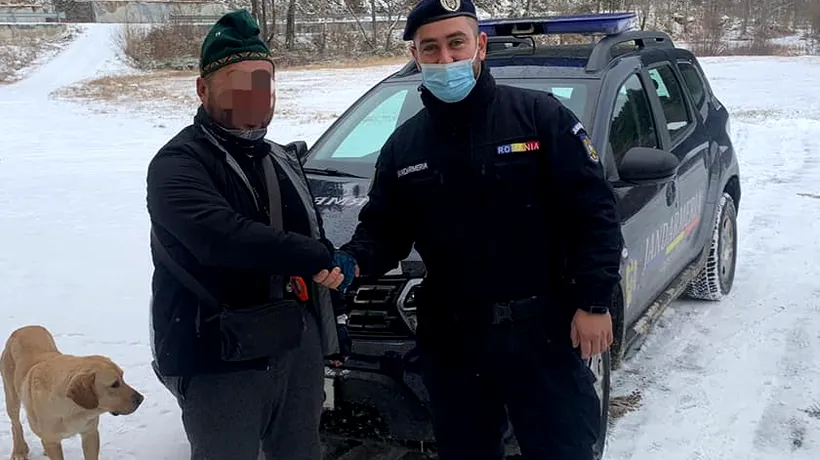 Un cetățean chinez a fost ajutat de jandarmii montani din Bihor să iasă cu mașina din zăpadă, iar polițiștii din Cluj au descoperit că bolidul de lux era furat