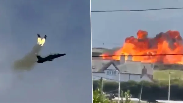 Un avion de antrenament al RAF s-a prăbușit în Țara Galilor. Cei doi piloți s-au catapultat