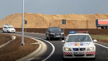 VIDEO | Centura orașului Slatina, inaugurată. Tronsonul are 21 de kilometri și face parte din Drumul Expres Craiova-Pitești