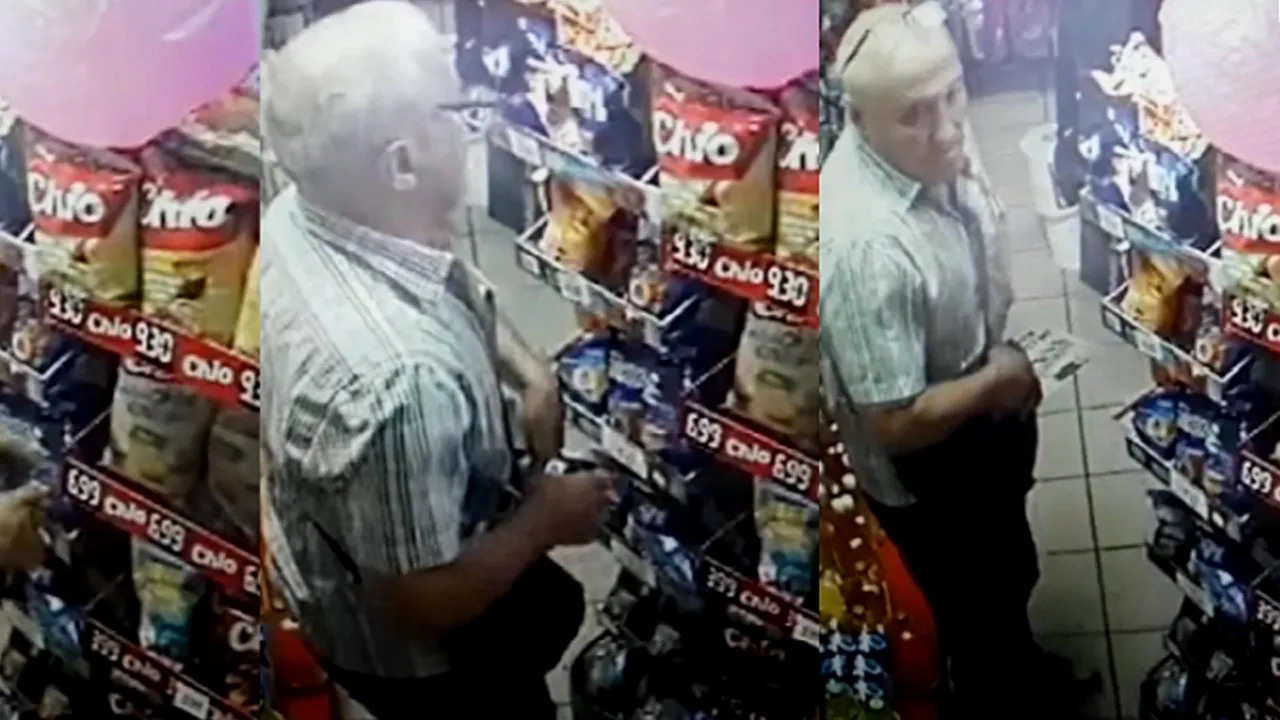 VIDEO | Un bărbat din Bacău a fost filmat în timp ce fură orez și paste dintr-un magazin. Internauții au sărit în apărarea lui și invocă nivelul de sărăcie din județ