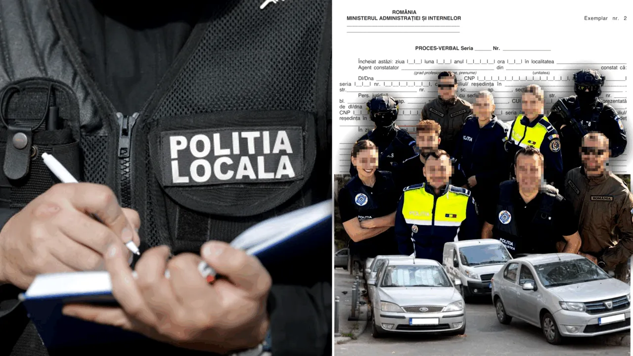 Poliția Locală, în război total cu cadrele Ministerului de Interne. Polițiștii adevărați primesc, săptămânal, zeci de amenzi, doar în București
