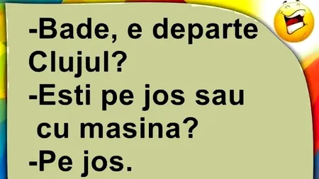 Bancul de miercuri | Cât de departe e Clujul, de fapt