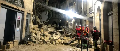 Două clădiri prăbușite în centrul orașului Bordeaux. Trei persoane rănite (VIDEO)